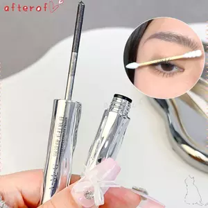 Kem lót lông mi AFTEROF, Sợi lụa đen tự nhiên, Mỹ phẩm nối mi uốn ống thép nhỏ lâu trôi