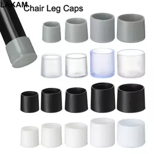 LAKAM 10 Cái / bộ Ghế Chân Mũ Cốc Chống Trơn Trượt Có Đáy Tròn Tất Miếng Lót Silicon