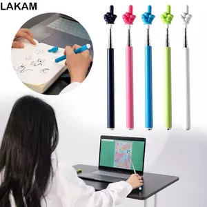 Gậy đọc ngón tay LAKAM, Thanh kính thiên văn Con trỏ giảng dạy bằng thép không gỉ, Thiết kế ngón tay chuyên nghiệp Thanh giảng dạy có thể ghi được Học sinh