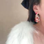 Hàn Quốc Sang Trọng Zircon Phong Cách Mới Tua Rua Bông Tai Dài Tinh Tế Bán Buôn