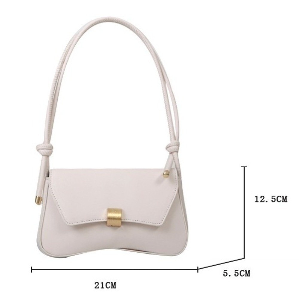 Túi đeo chéo JKDESIGN, Ví đeo nách nhẹ bằng da PU, Phong cách cổ điển Màu trơn chống nước nắp Satchels Quà tặng ngày lễ