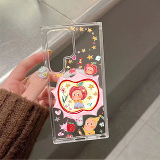 Ốp điện thoại chống sốc họa tiết Fruit Elf S23Ultra có thể so sánh với Samsung s20fe S21 S21PLUS S22 S23 S24 Vỏ siêu chống sốc S25 Plus S25ultra