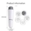 Máy mát xa mặt bằng điện ROLY, Dụng cụ làm đẹp mắt Mini ABS, Massage mắt rung siêu nhỏ 4 trong 1 di động