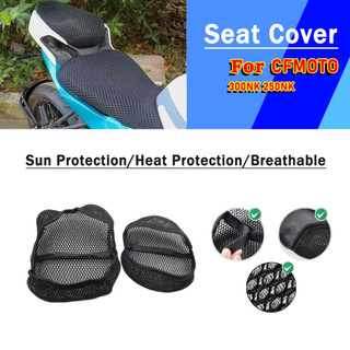 Dành Cho CFMOTO CF 300NK 250NK 300 250 NK Lưới Xe Máy Ghế Bao 3D Co Giãn Thoáng Khí Chịu Nhiệt Chống Trơn Trượt Bảo Vệ
