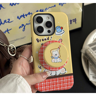 Bánh Mì Puppy Họa Tiết 17pro Ốp điện thoại Thích Hợp Cho iPhone 11 12promax 12 13 14 15 Pro Max Ốp điện thoại 14promax 15pro 16 Pro Max 17 17promax Vỏ