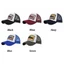 Mũ bóng chày lưới BORAGETE, Mũ Snapback Cotton phong cách Hip Hop, thoải mái có thể điều chỉnh thoáng khí Chữ cái thêu chống nắng Mũ cặp đôi