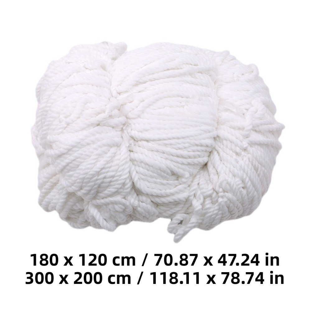 Lưới thay thế ASEGAID cho khung thành bóng đá, polypropylene, dễ lắp đặt, bền cho sân sau