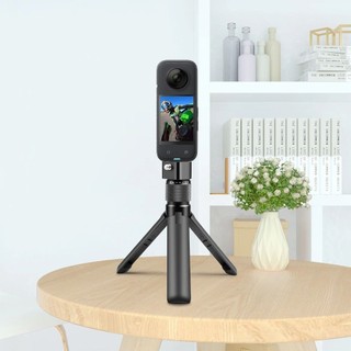 Chân đế ba chân máy ảnh JKDESIGN, với chân máy Webcam hợp kim nhôm vít 1 / 4, Gậy Selfie Mini có thể mở rộng cho Insta360 X5 X4 X3 / DJI / DJI OSMO Phụ kiện máy ảnh hành động