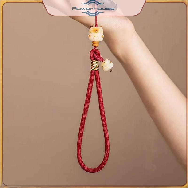 POWER Dây điện thoại hoạt hình dễ thương Bodhi, dây buộc chống mất, dây đeo cổ tay ngắn đa năng