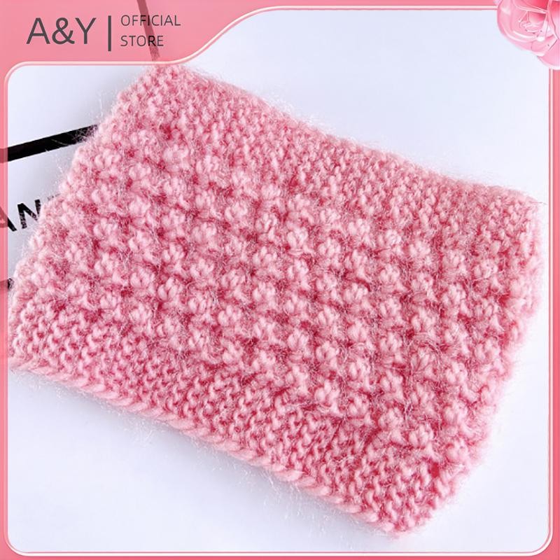 Scrunchie và Khăn Cổ Mũ Thời Trang Chống Gió, Màu Trơn, Co Giãn dành cho Bé Gái