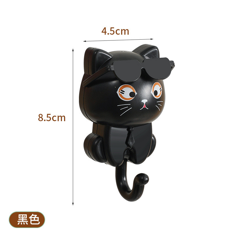 Hoạt Hình Sáng Tạo Móc Quần Áo Hoạt Hình Mèo Dễ Thương Mũ Dính Móc Mèo Móc