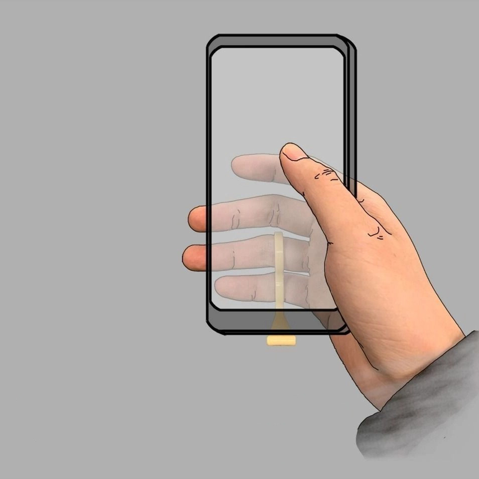 Giá đỡ điện thoại ngón tay đa chức năng có vòng để xem Video dễ dàng khi di chuyển Chân đế Lazypod