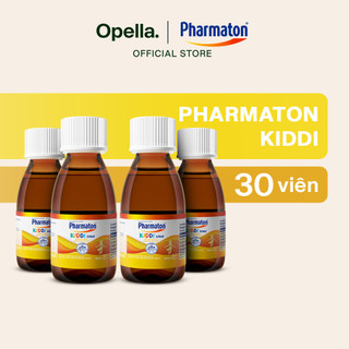 Bộ 4 chai Siro Pharmaton Kiddi 100ml/lọ, giúp trẻ ăn ngon, giúp xương chắc khỏe, hỗ trợ sự phát triển toàn diện của trẻ