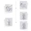 Chai phun bột DAYBREAK, Xịt bơm bột nhựa, Mini 25ml Chai bột chống bụi có thể đổ lại Bao bì mỹ phẩm