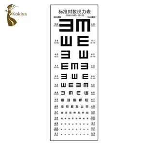 Biểu đồ kiểm tra mắt cổ điển E Letter Biểu đồ kiểm tra trực quan không phản chiếu cho trẻ em người lớn