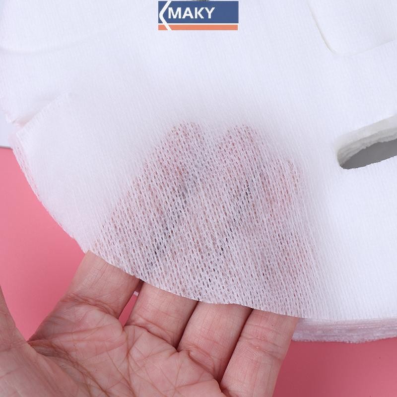 Onetimingcool 100pc Giấy mặt dùng một lần Cotton Vải không dệt DIY Mặt nạ tấm VN