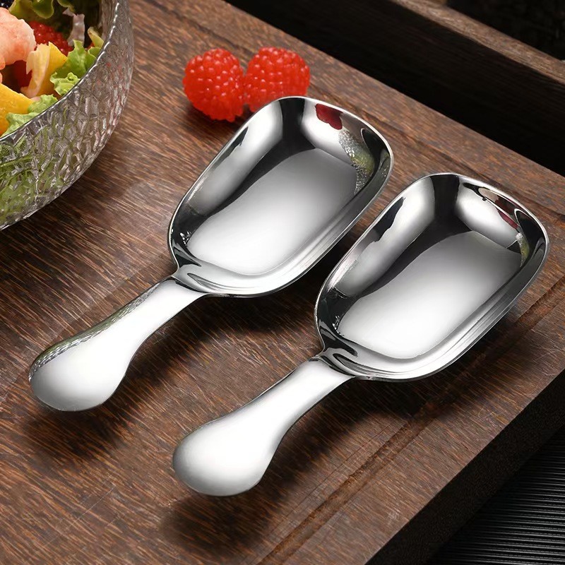 Thìa Trà Inox Thìa Cà Phê Thìa Thìa Đo Thìa Trà Dày Thìa Tráng Miệng Thìa Đo Thìa Trà Mini Tay Cầm Ngắn Thìa Trà SHIM