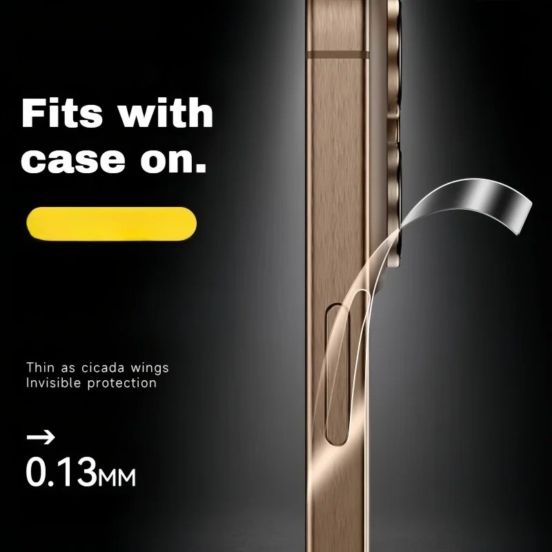 Dành Cho Xiaomi 17ProMax 17Pro Xiaomi17 2 Bộ Phim Bên HD / Mờ Bên Bảo Vệ Miếng Dán Biên Giới Cho Xiaomi 17 Pro Max Chống Trầy Xước Hydrogel Khung Bảo Vệ Phim