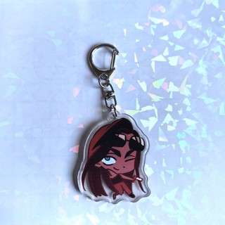 ivan ALIEN STAGE - Unisex Acrylic Keychain, Couples Key Ring Pendant, Portable Key Holder, Ideal Gift for Friends