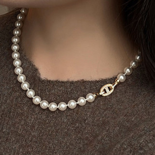 Dây chuyền xương đòn thời trang vòng cổ ngọc trai Zircon