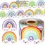 FANIELLAPOWELL Bảng phấn Bản tin viền bảng, Giấy viền DIY 7cm, Giấy sáng tạo Tự dính viền lớp học Trang trí thủ công