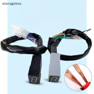 1 Chiếc Xe Máy Xe Tay Ga Hiển Thị Cần Số Cảm Biến 4 / 5 Bánh Răng LED Kỹ Thuật Số Gear Chỉ Báo Cho 100cc 110cc 125cc 150cc 200cc Đẹp