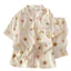 Bộ Đồ Ngủ Cardigan Nữ Mùa Hè Năm 2025 Quần Short Ngắn Tay Thoải Mái Dễ Thương Ngọt Ngào Bông Mây