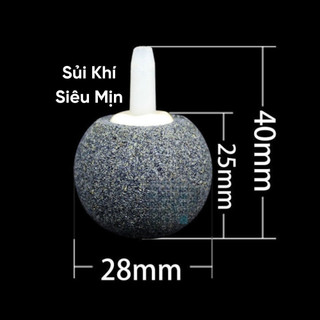 Đá Sủi Nano Bể Cá - Sủi Oxy Siêu Mịn Dùng CO2 Thủy Sinh