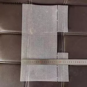 SRVN Đan Dệt Lưới Nhựa Tấm DIY May Túi Dệt Phụ Kiện Ví Làm Đồ Dùng Dự Án Móc.