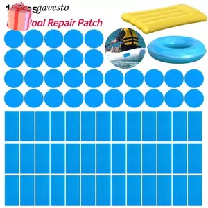 GAVESTO 10 Miếng Dán Sửa Chữa Bể Bơi, Bộ Dụng Cụ Sửa Chữa Bể Bơi Dưới Nước Đa Năng, Cho Bể Bơi Keo Dán PVC Tự Dính