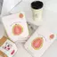 Gương trang điểm gấp đôi xách tay họa tiết ổi tươi, dành cho sinh viên ký túc xá