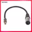 Bộ chuyển đổi cáp tai nghe XLR RCA / XLR Nữ sang XLR Nam Dây âm thanh 30cm