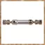 Trục truyền động phía sau bằng kim loại Cvd cho 12428 12423 1 / 12 Rc Xe bánh xích ngắn Khóa nâng cấp xe tải Hop-, Bạc