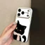 ốp lưng iphone Mèo đen dễ thương Cho Iphone 17 Iphone 11 Pro 12 13 14 15 16 7 xs xr Pro Max Plus IP12PROMAX IP17PROMAX
