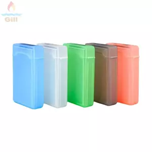 Hộp lưu trữ ổ cứng GILL, Hộp lưu trữ ổ cứng 3,5 inch bằng nhựa, Hộp lưu trữ IDE SATA chống sốc 2,5 inch