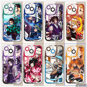 Anime Nhật Bản Demon Slayer Ốp Lưng Cho Realme 15 12 Pro 11 Plus Note 70 C85 PRO C71 C75 C53 C55 C35 Ốp Điện Thoại Silicon Mềm TPU Trong Suốt
