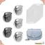GIÁ RẺ 1 / 5 Chiếc Bắt Khóa, Thủ Công DIY Linh Kiện Túi Khóa, Đóng Cửa Túi Chụp Phụ Kiện Phần Cứng Khóa Kim Loại Cho Túi Xách Ví Totes