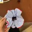 < YEI > 1 Dây Buộc Tóc Mới Viền Đỏ Xanh Sọc Dây Buộc Tóc Ngọt Tươi Co Giãn Tóc Bé Gái Nữ Phụ Kiện Tóc Mới