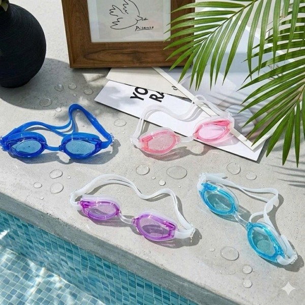Kính Bơi Xuất Âu Mỹ Cao Cấp – Freesize Cho Trẻ Em Từ 6 Tuổi Và Người Lớn