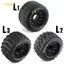 🔥đồ nâng cấp xe rc linh kiện xe rc lốp xe rc crawler 1 / 10 RC Model Chân Lớn Lốp Lốp Tay Cầm Chống Mài Mòn 12mm 14mm Khớp Nối Đa Năng Có Thể Thay Thế