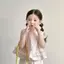 Bé gái (90-160) Phiên bản Hàn Quốc Áo sơ mi không tay ren ngọt ngào thời trang + Quần ống rộng