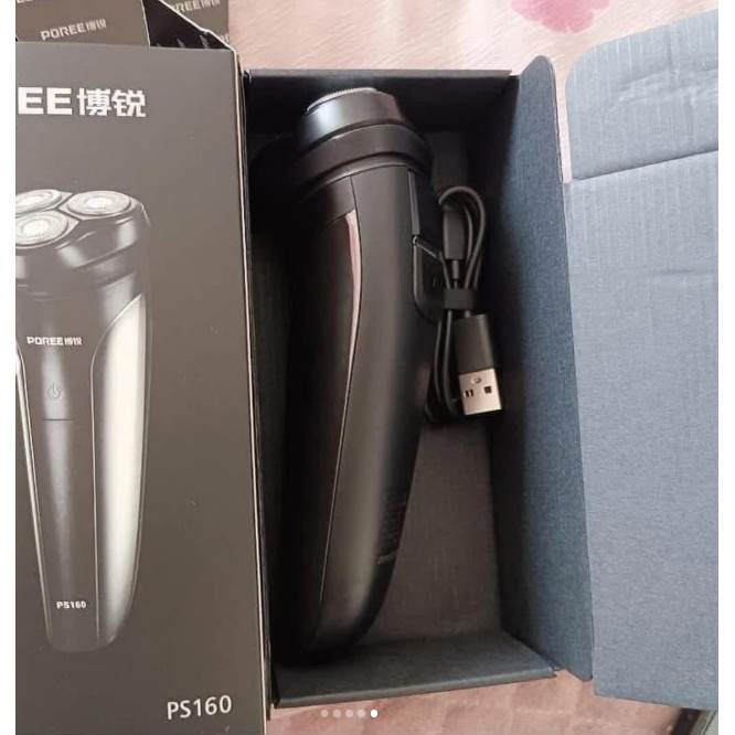 MÁY CẠO RÂU POREE TẶNG 3 LƯỠI CẠO CHÍNH HÃNG