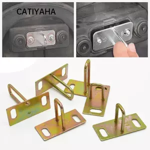 CATIYAHA Bắt Khóa, Khóa Đệm Ghế Đa Năng Kim Loại, Khóa Xô Chất Lượng Cao Phụ Kiện Xe Điện