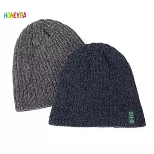 < Honeyba > Mũ đan mùa đông nam co giãn mềm mại Beanies Capfortable Warm SlouchyHat Mũ dệt kim cưỡi ngựa ngoài trời dành cho nữ Đẹp