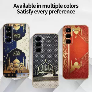 Ốp YJD Cho Infinix Hot 70 X6895B Vintage Palace Họa Tiết Series Da Mạ Điện Cạnh Chống Rơi Vỏ Điện Thoại
