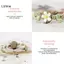 LUImo Handmade Lá Hướng Dương Vòng Tay Gốm Boho Có Thể Điều Chỉnh Trang Sức Cho Nữ Vintage Dân Tộc Quà Tặng SBS