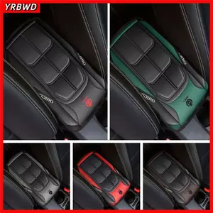 Vỏ bảng điều khiển trung tâm YRBWD, Đệm hộp tựa tay mài mòn thoải mái, Đệm tựa tay ô tô bằng vải Polyester bền bỉ chống bụi bẩn đa năng