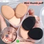 Bông Mút Ngón Tay Mini Xỏ Ngón Đệm Khí Mềm Mại Không Nuốt Phấn Che Khuyết Điểm Phủ Phấn Dặm Phấn Nền Cao Cấp