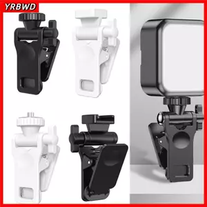 Giá đỡ đèn Flash máy ảnh YRBWD, Kẹp đèn Mini bằng nhựa cầm tay, Giá đỡ vít 1 / 4 hữu ích Điện thoại di động Máy tính lấp đầy ánh sáng Video cố định Phụ kiện chụp ảnh