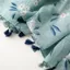 Nhỏ Tươi Lá Xanh In Hình Vải Lanh Cotton Tua Rua Khăn Nữ Trang Trí Đa Năng Chống Nắng Khăn Choàng Lớn 6.21